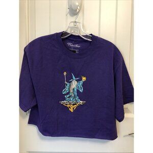 Primitive Skateboarding  Womens Large Purple Wizard Crop Top Tee